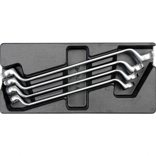 YATO Вклад до інструментальної шафи YATO, ключі накидні вигнуті 21х23, 24х27, 25х28, 30х32 мм, 4 шт.