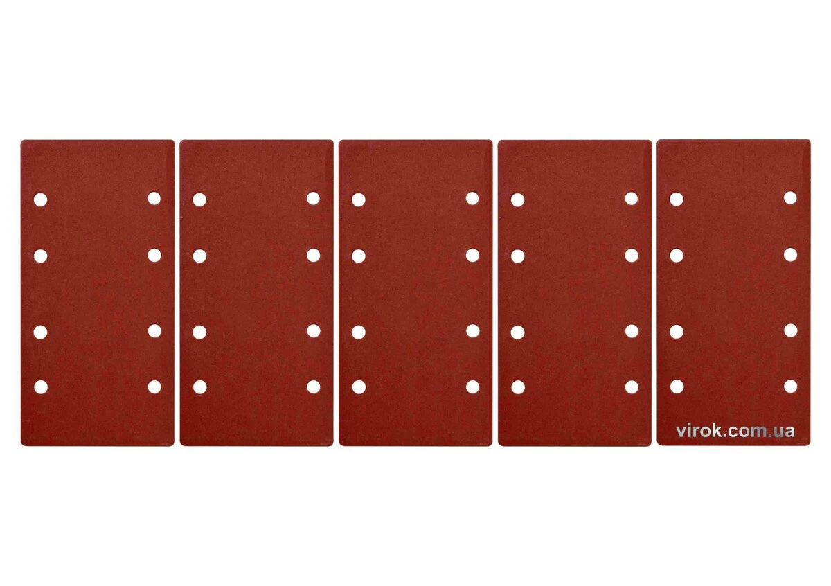 YATO Папір шліфувальний з липучкою YATO: 93 х 187 мм, Р100, до YT-82230, 5 шт  | YT-83803