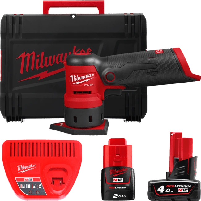 MILWAUKEE Шлифмашина вибрационная аккумуляторная M12 FDSS-422X | 4933479681