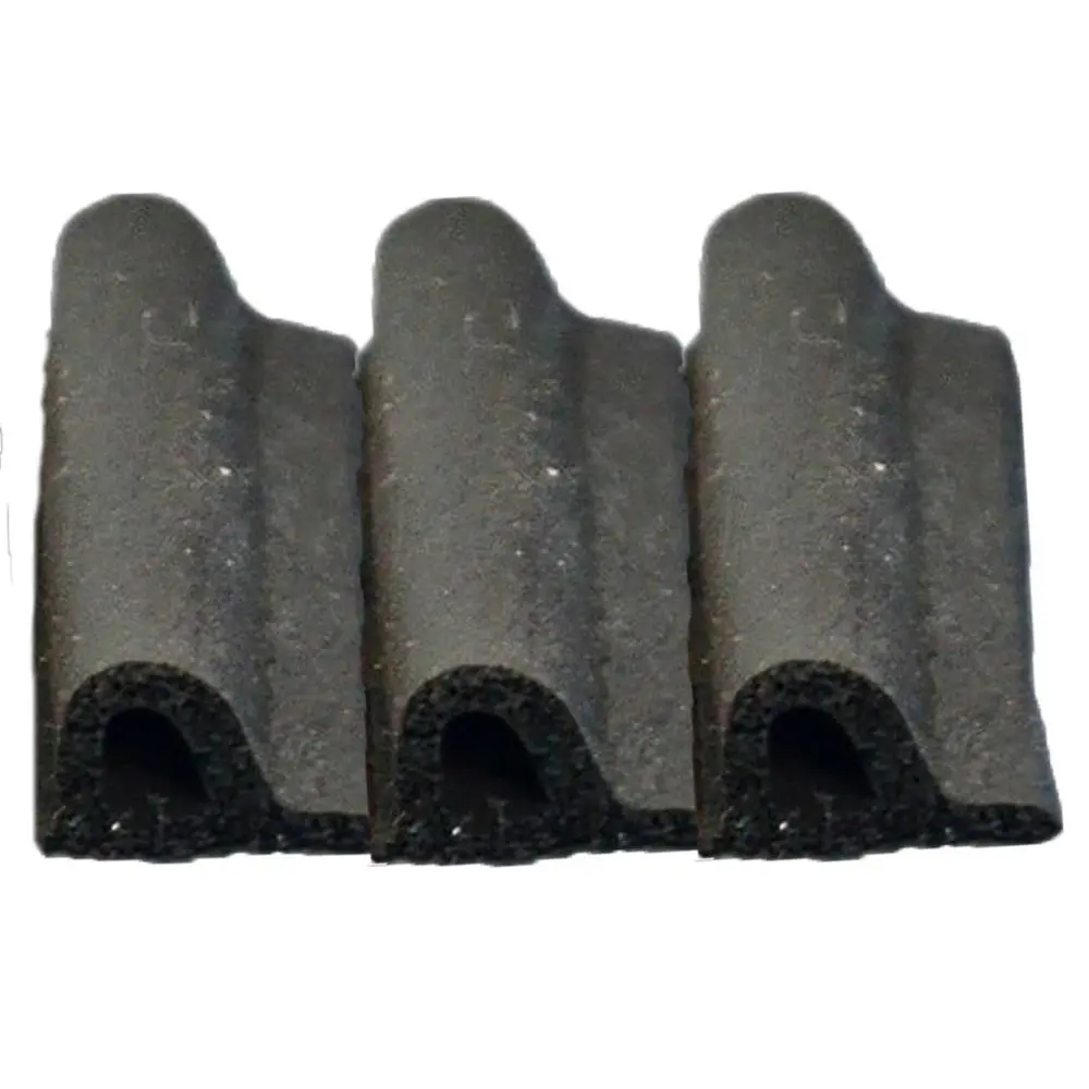 Ущільнювач самоклеючий P, чорний, 5,5х9мм, 100м Technics | 10-779