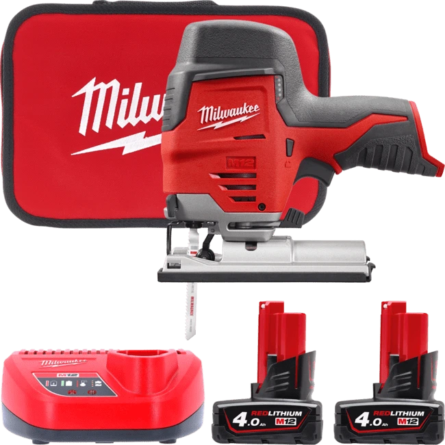 MILWAUKEE Пила лобзиковая аккумуляторная M12 JS-402B (Li-Ion4Ач) | 4933441700