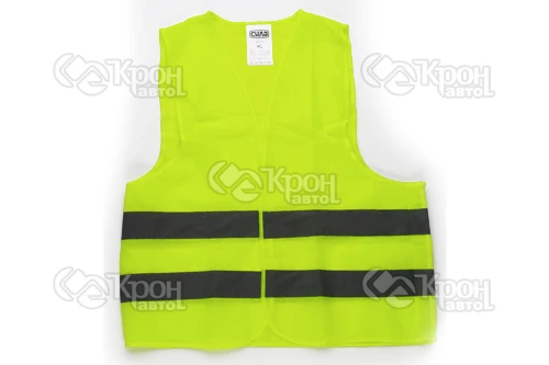 Жилет светоотражающий (желтый) (размер XXL) СИЛА