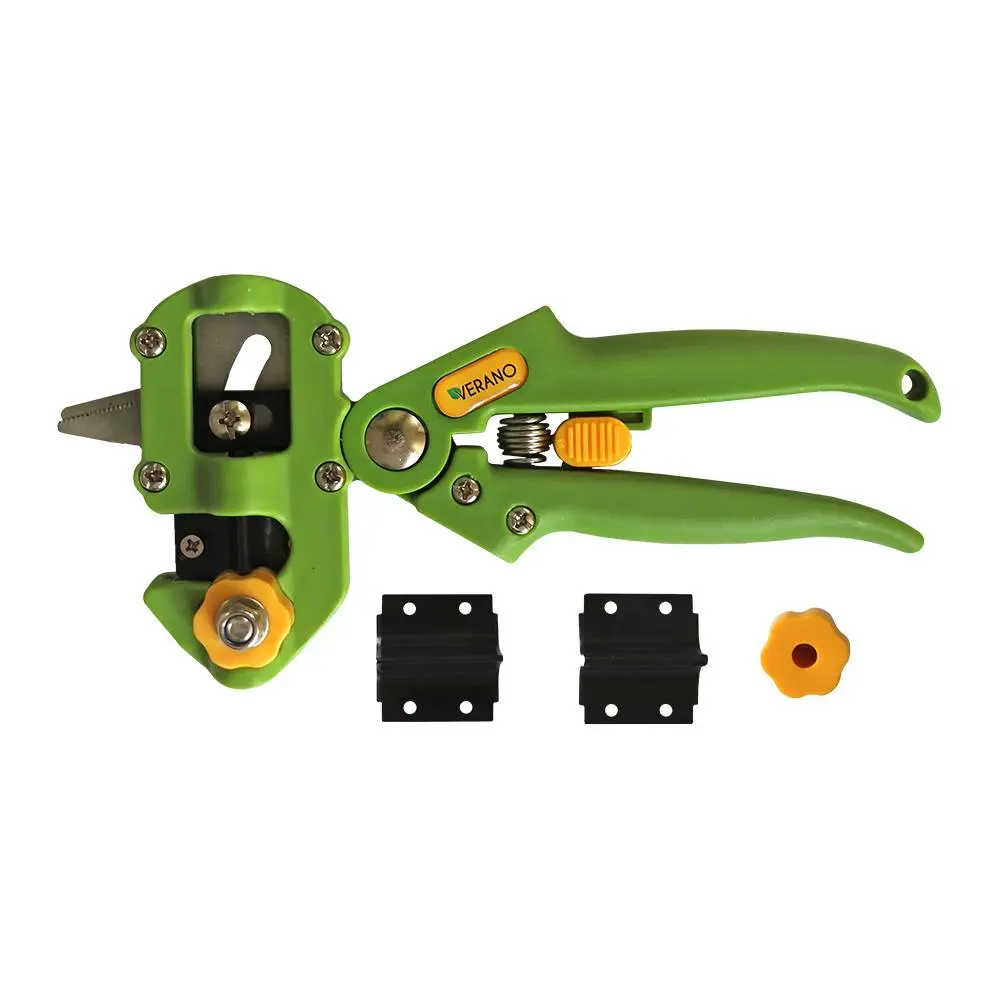 Секатор для щеплення, 3 леза, 215мм VERANO | 71-895