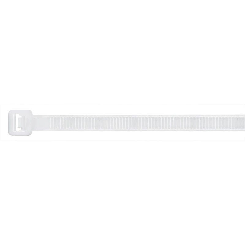 Хомут-стяжка усиленные белые 1200x9мм 10шт