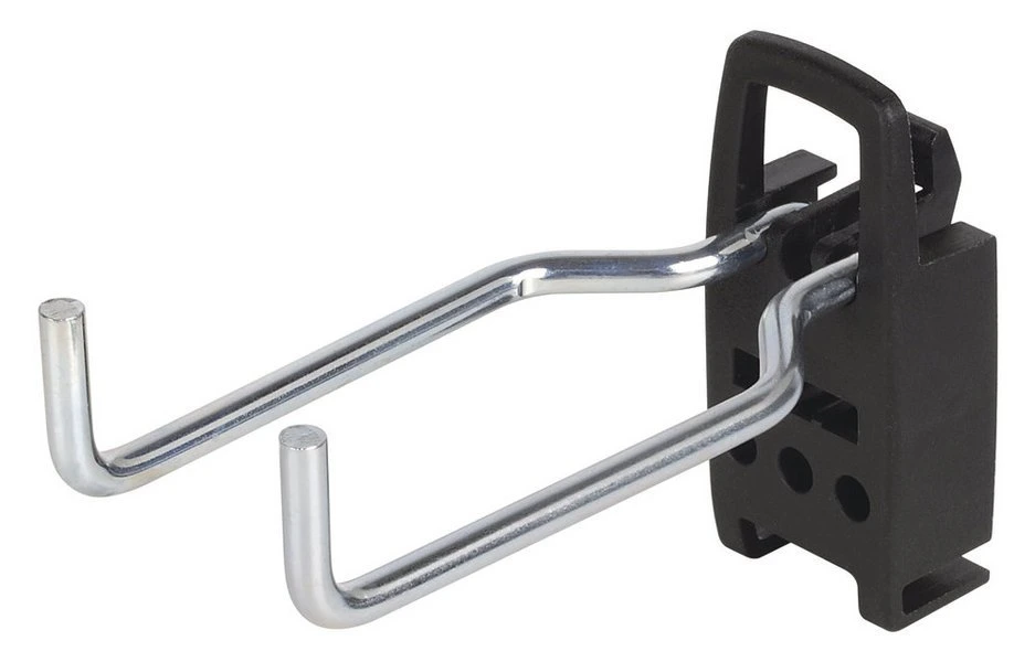Wolfcraft двойные крючки для перфорированной стенки (3 шт.) 60 x 35 // 6094000