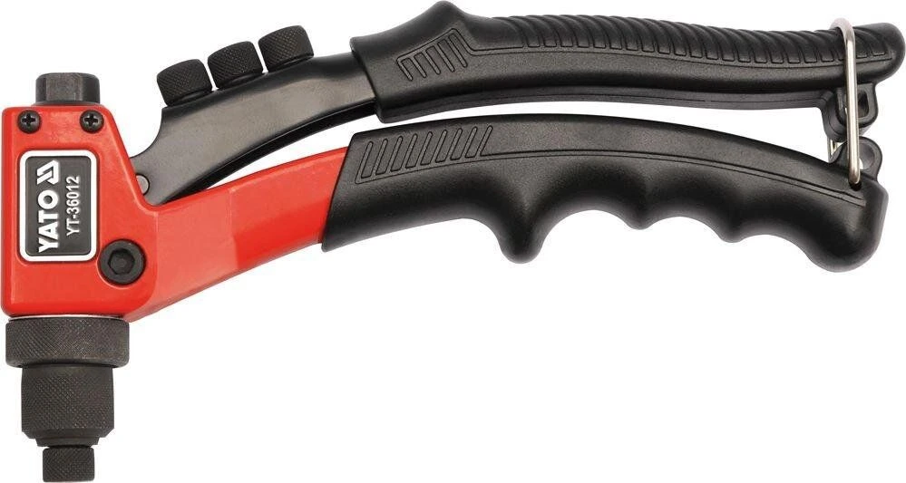 YATO Заклепочник ручний YATO для нітів Ø= 2,4; 3,2; 4,0; 4,8 мм, l= 200 мм  | YT-36012