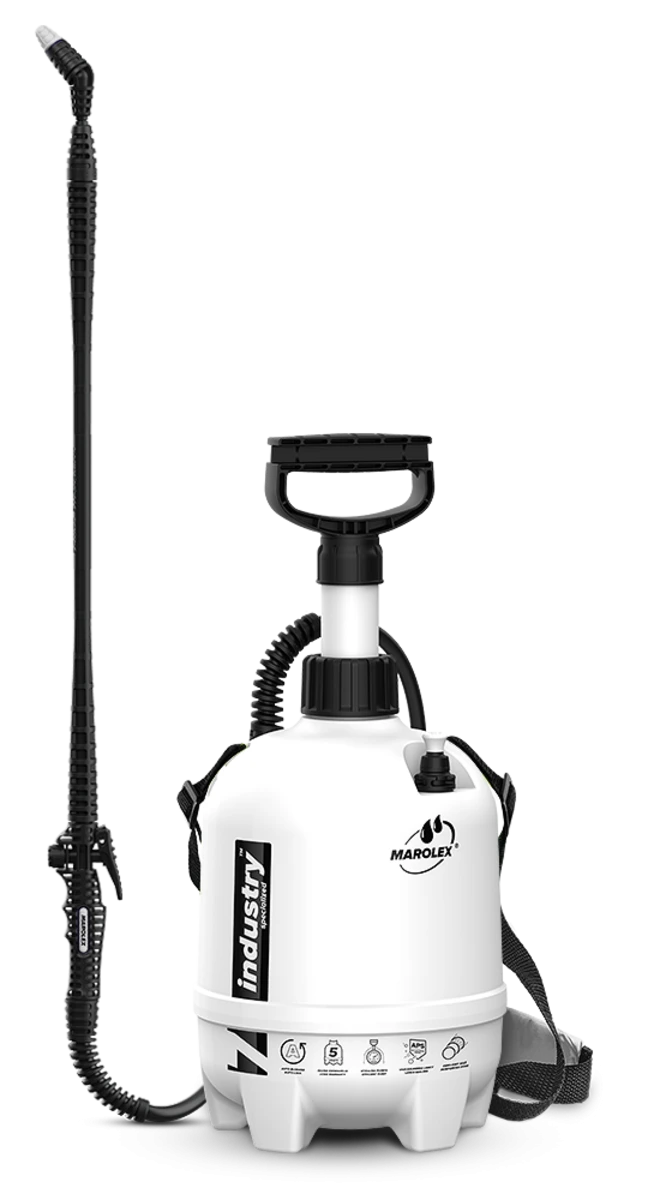 MAROLEX Оприскувач ранцевий Industry Alka line 7: 7L, 0,4MPa, EPDM. штанга 65-111см, шланг 170см  | 