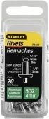 STANLEY 1-PAA52T Заклепки 4х3 (20шт.) на блистере