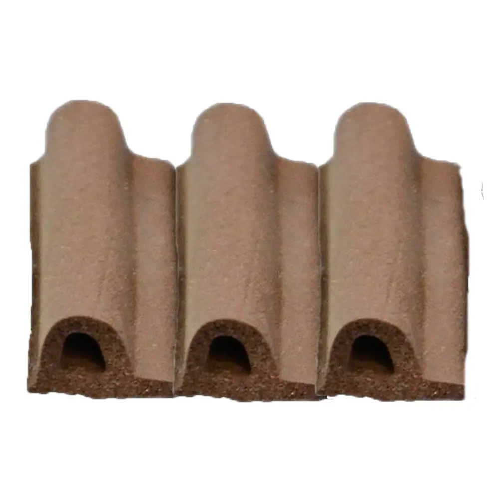 Ущільнювач самоклеючий P, коричневий, 5,5х9мм, 100м Technics | 10-778