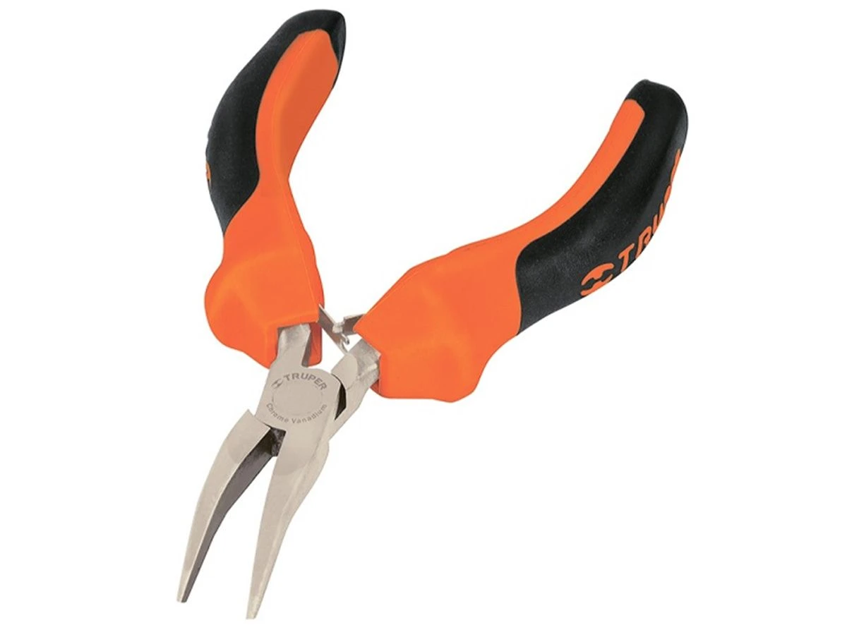 TRUPER PM-PC4 Довгогубці, Профі, гнуті, Міні Cr-V 120мм