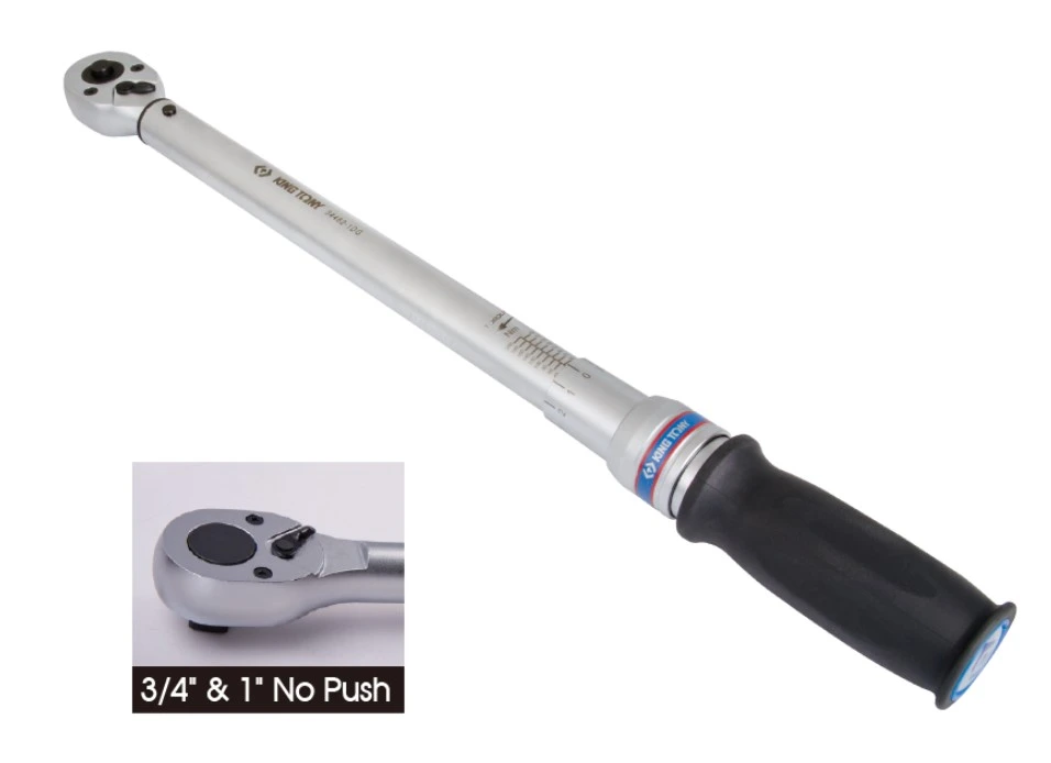 KING TONY Ключ динамометрический 3/8" 10~80FT.LB двойная установка | 34362-2CG