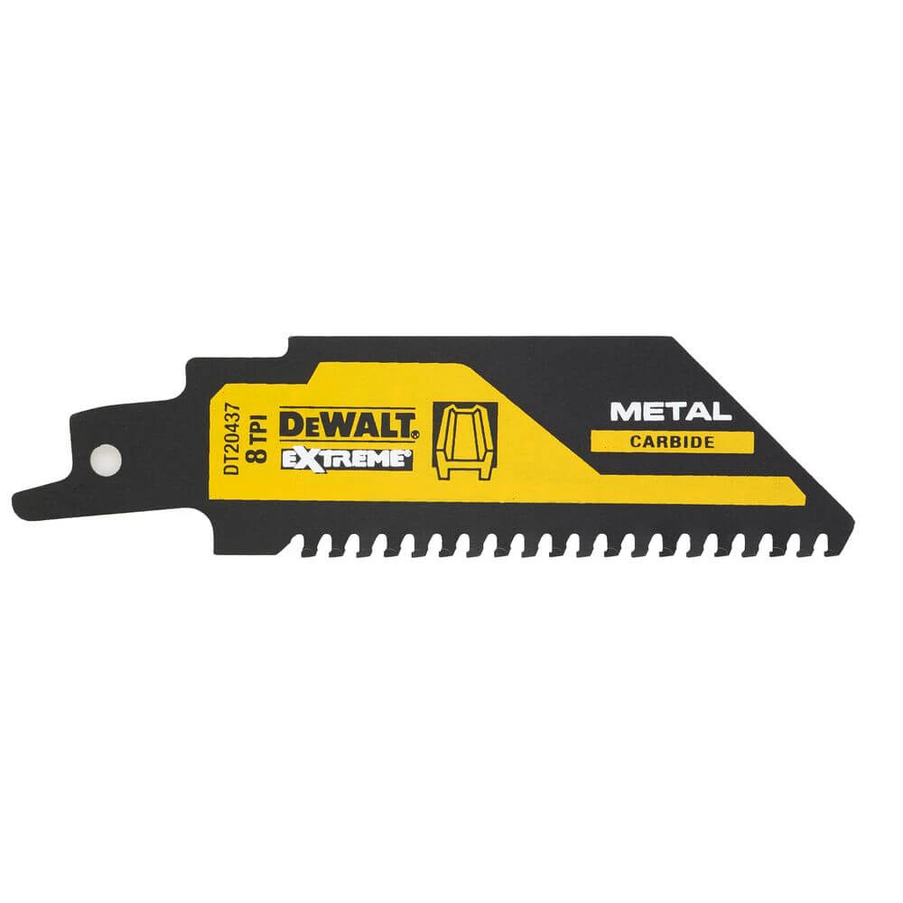 Полотно пильне DeWALT, EXTREME CARBIDE 102 мм., TPI- 8 | DT20437