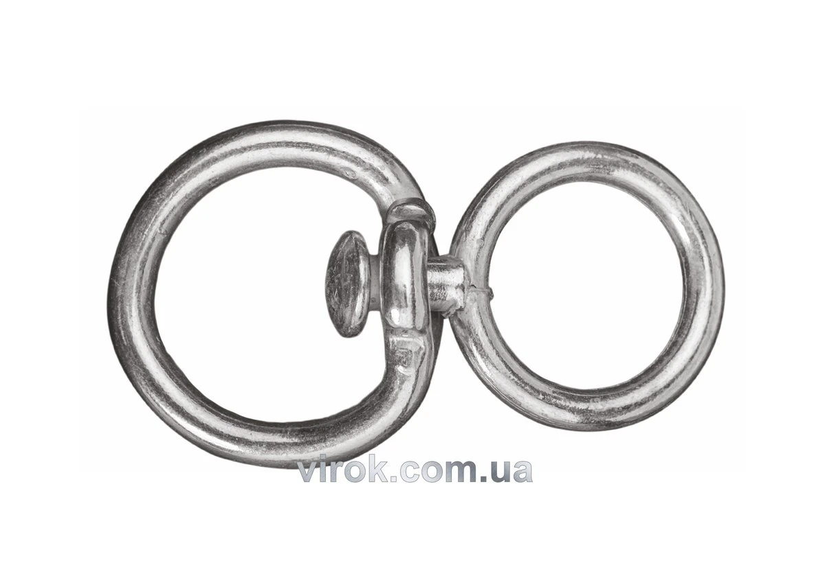 VIROK Вертлюг 5 мм з 2-ма кільцями Ø= 33 мм | 86V863