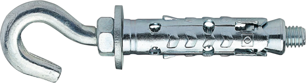 LE/G Анкер 10х55/М6 с кожухом и крюком С