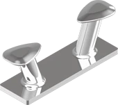 Кнехт швартовый нержавеющий полированный 280 мм