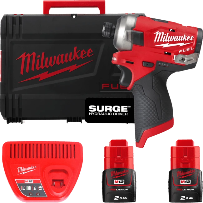 MILWAUKEE Гвинтокрут акумуляторний 1/4" HEX , M12 FQID-202X, 50Нм  | 4933464973