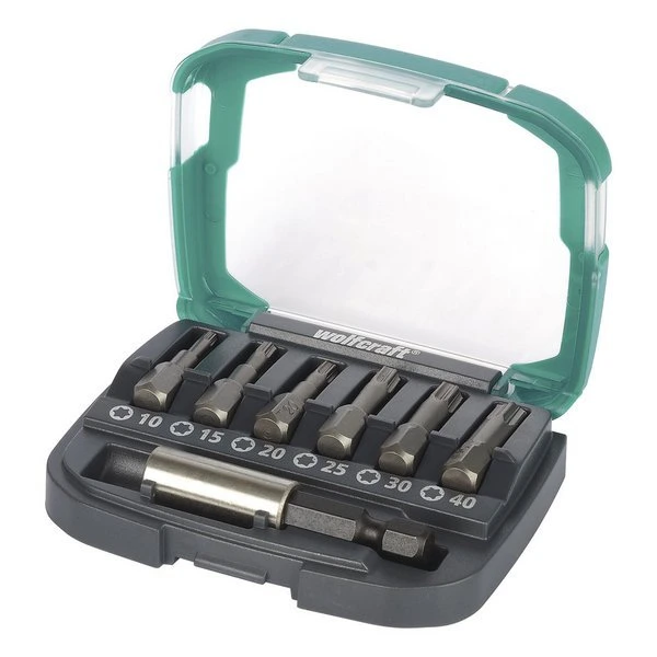 Wolfcraft Torx FIX-GRIP - коробка с насадками из 7 частей  // 2965000
