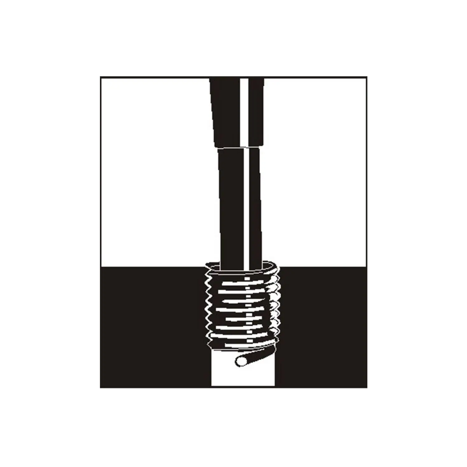 Вставка резьбовая VOLKEL М10х1,0, L=3.0D, DIN 8140, допуск ISO 2 (6H) (V-COIL) (07617)