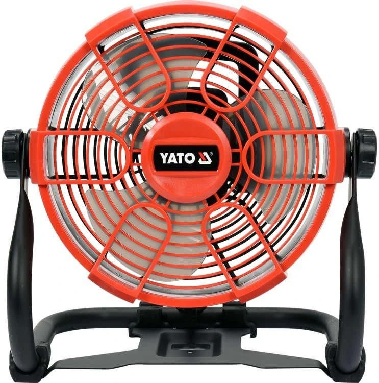 YATO Вентилятор з гібридним живленням YATO, акум.-18 В,лопаті Ø=230 мм,оберт.- 360°(БЕЗ АКУМУЛЯТОРА)