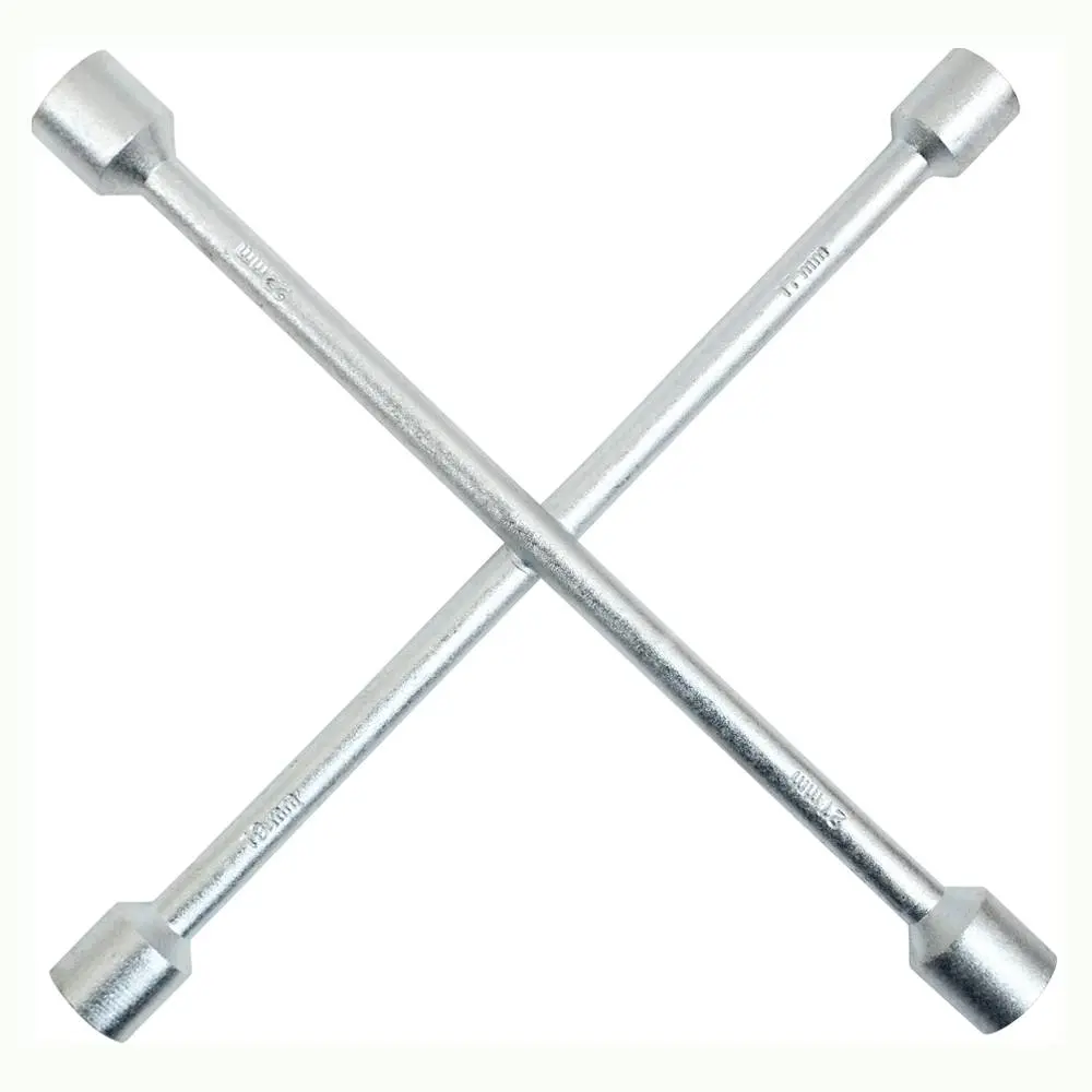 Ключ балонний хрестоподібний 17х19х21х22мм Technics | 49-380