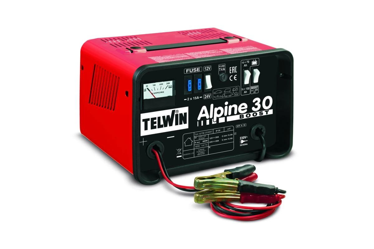 TELWIN Зарядное устройство Telwin ALPINE 30 BOOST 230V 12-24V | 807547