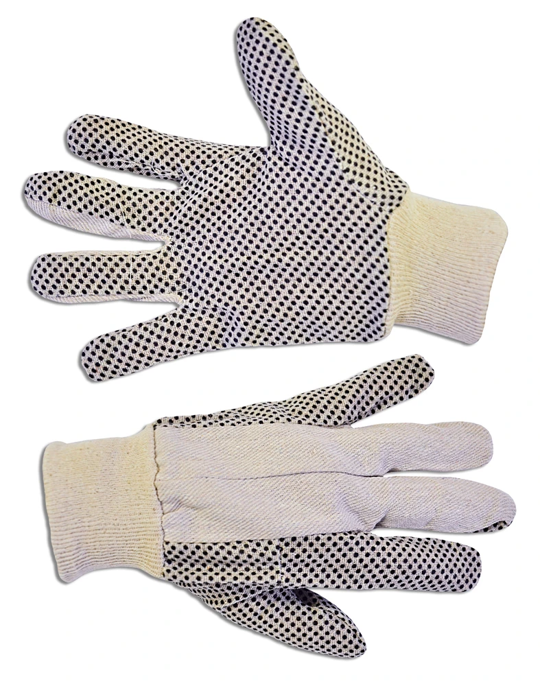 16-050 Рукавички б/п з гумовим вкрапленням, L | Technics