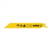 DeWalt DT2345 Пильное полотно по дереву, алюминию, пластику L=152мм, 2,5 мм , 5 шт Cobalt Steel