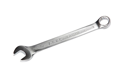 Ключ рожково-накидный CrV 12мм (холодный штамп DIN3113) APRO