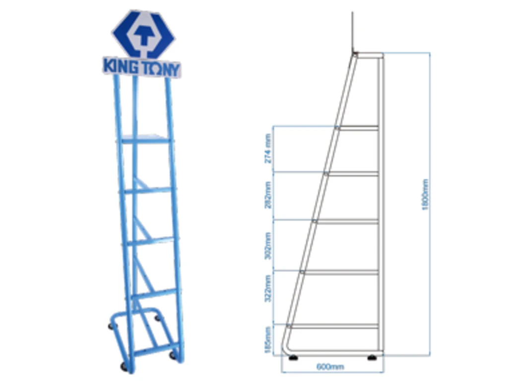 KING TONY Стенд демонстрационный (для тисков) | 87160