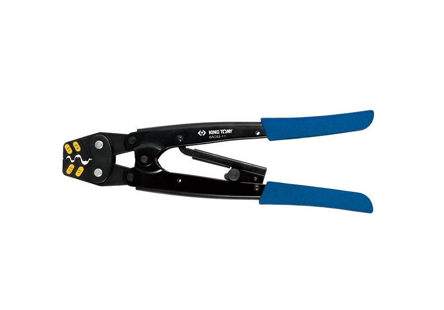 KING TONY Кримпер индустриальный для обжима неизолированных клемм (1.5, 2.5, 6.0, 10, 16 кв.мм( | 6A
