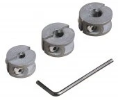 Wolfcraft Упор ограничения глубины (3 шт.) Ø 6, 8, 10 // 2755000