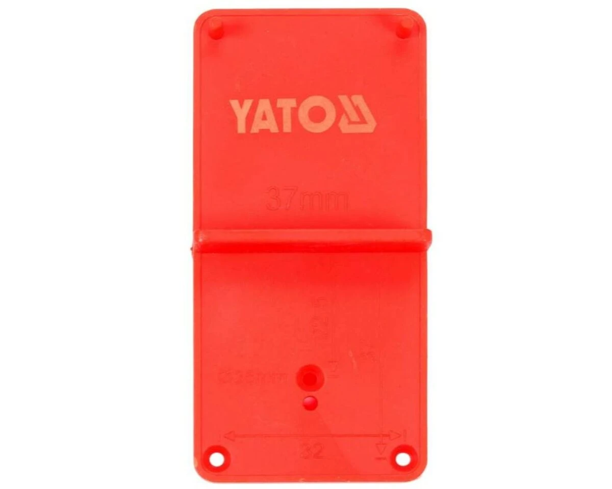 YATO Шаблон розмічальний YATO для встановлення дверних завісів 35/40 мм, 85х 40х 22 мм  | YT-44135