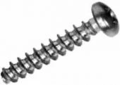 Саморезы нержавеющие для термопластика с полукруглой головкой PH DIN 9160