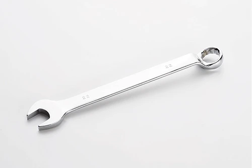 Ключ рожково - накидной глубокий CrV 22мм СИЛА