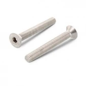 Винт с потайной головкой и шестигранным шлицем DIN 7991 M 4x  8 A2