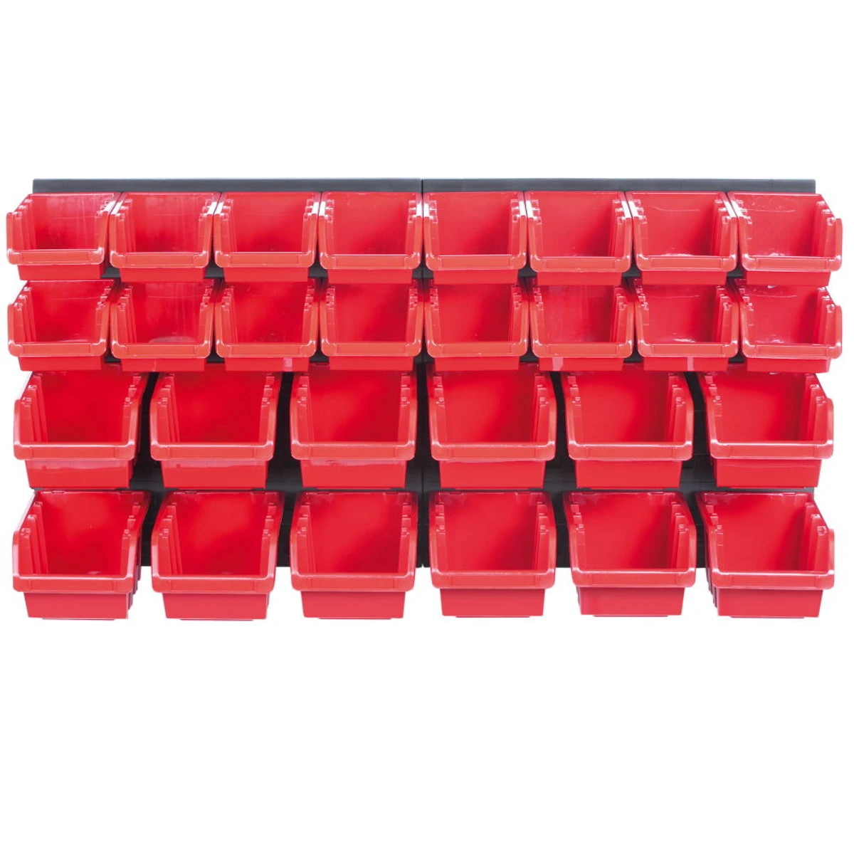 VIROK Таблиця перфорована 400х 165х 400 мм з ергобоксами: 70х 100х 155 мм-16 шт, 90х 120х 195 мм - 1