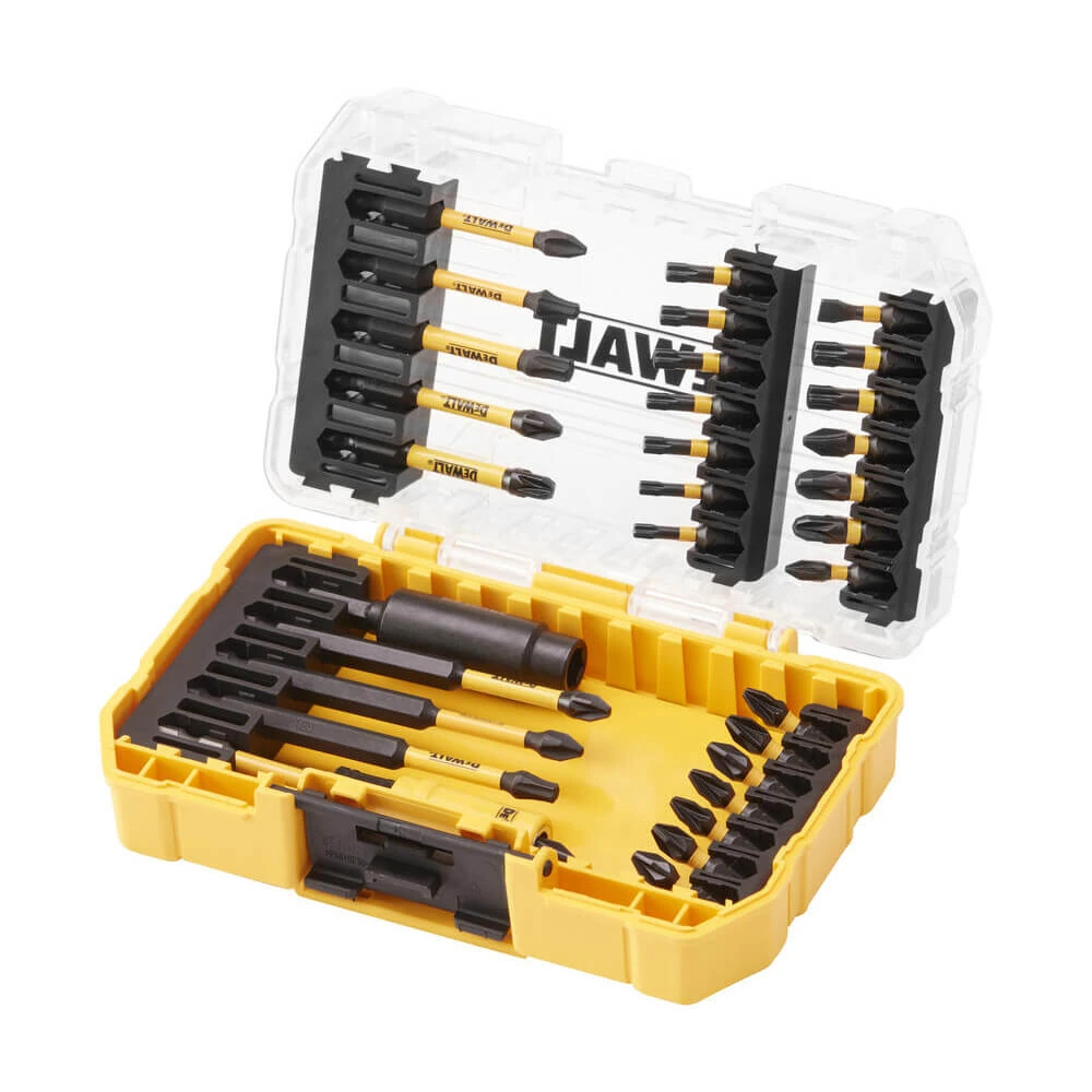 Набір біт і насадок DeWALT "EXTREME FLEXTORQ", Ph2, Pz1, Pz2, Pz3, T15, T20, T25, T30, SL6