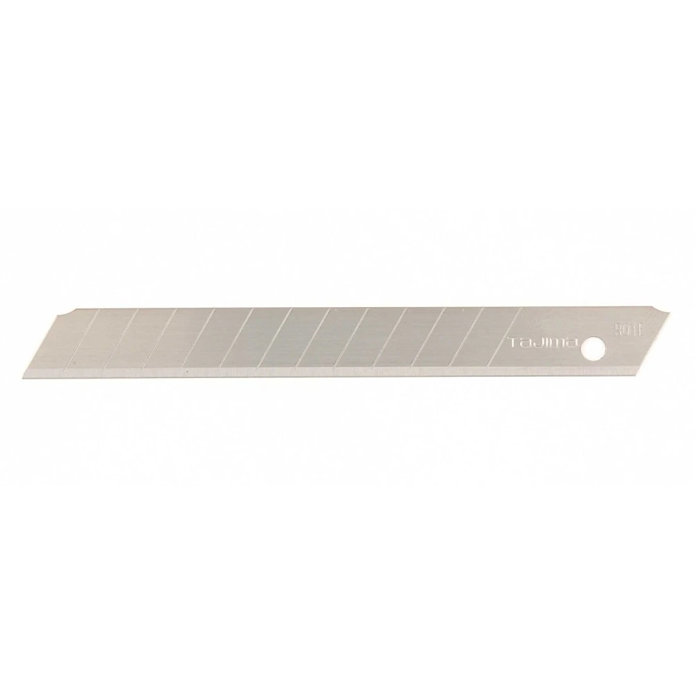 TAJIMA Лезвия серые 9мм Endura Blades, серые, экстра устойчивые, пластиковая упаковка 50 шт