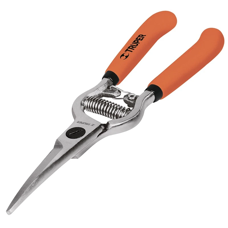 TRUPER T-24 Секатор, гнутий, PVC виноградний 200мм