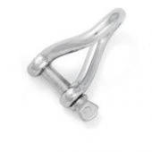 Такелажная скоба нержавеющая изогнутая