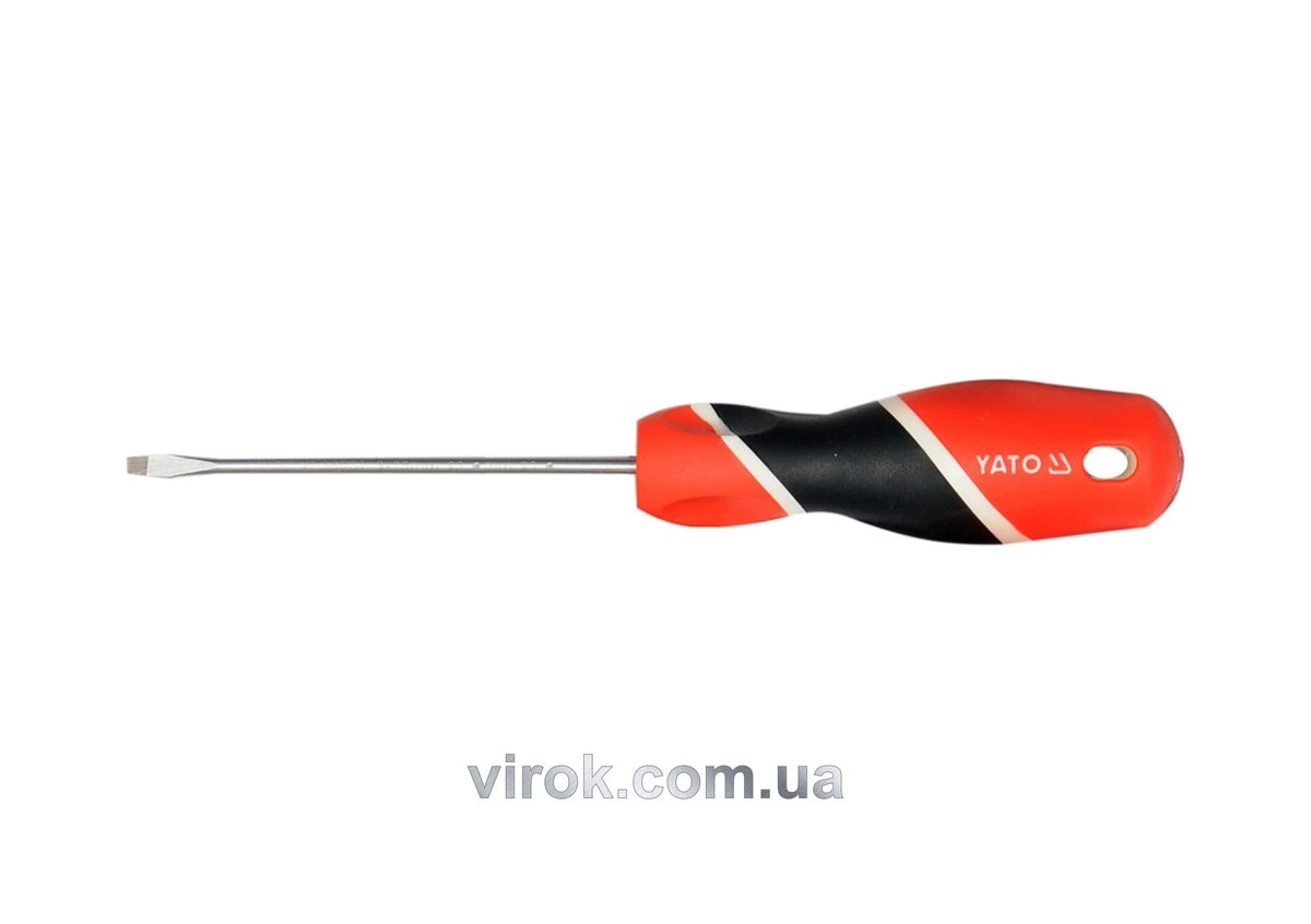 YATO Викрутка плоска YATO : шліц SL3 х 100 мм  | YT-25902