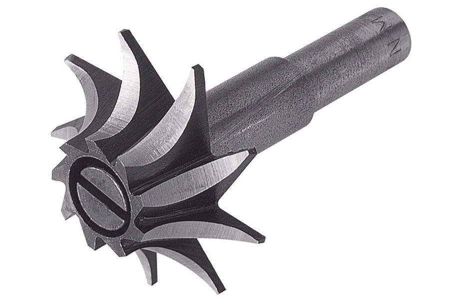 Wolfcraft фреза для галтелей на четверть окружности r 10, Ø 35 // 3266000