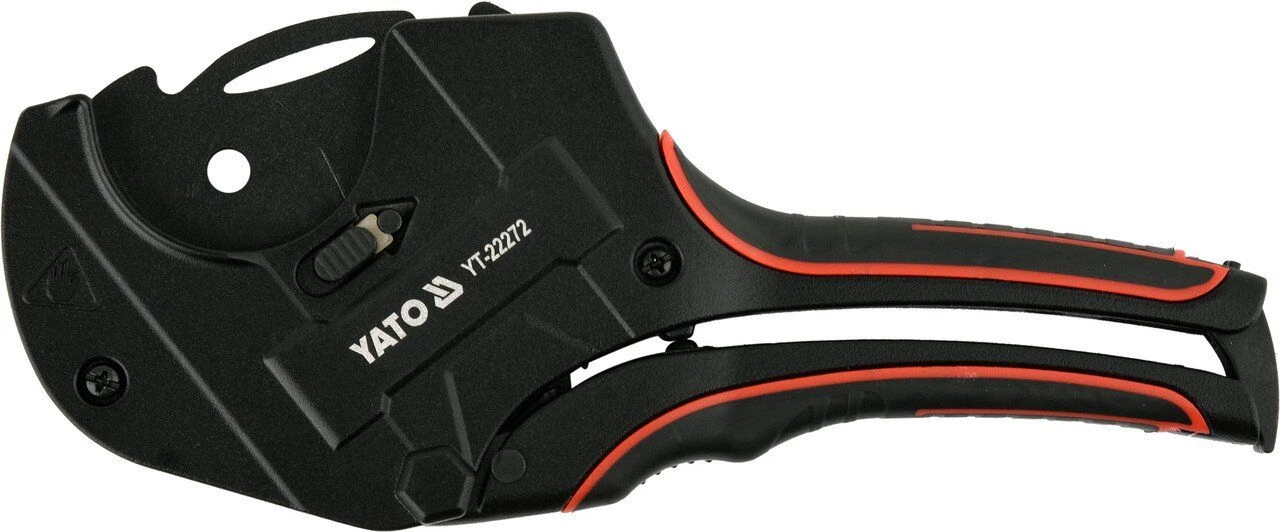 YATO Труборіз для ПВХ труб YATO : max Ø50 мм, алюмінієвий корпус, ручка- ABS + TPR  | YT-22272
