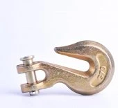 Крюк крановый с серьгой G-70, кованый, 5/8"