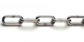 Цепь длиннозвенная  8,0mm оцинкованная, хозяйственная в’язка 50 м