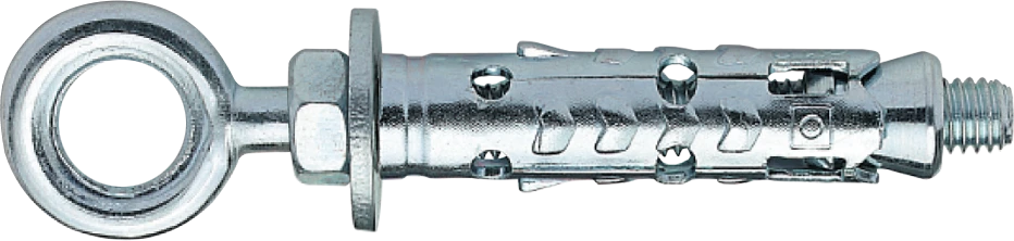 LE/OC Анкер 10х55/М6 с кожухом и крюком О