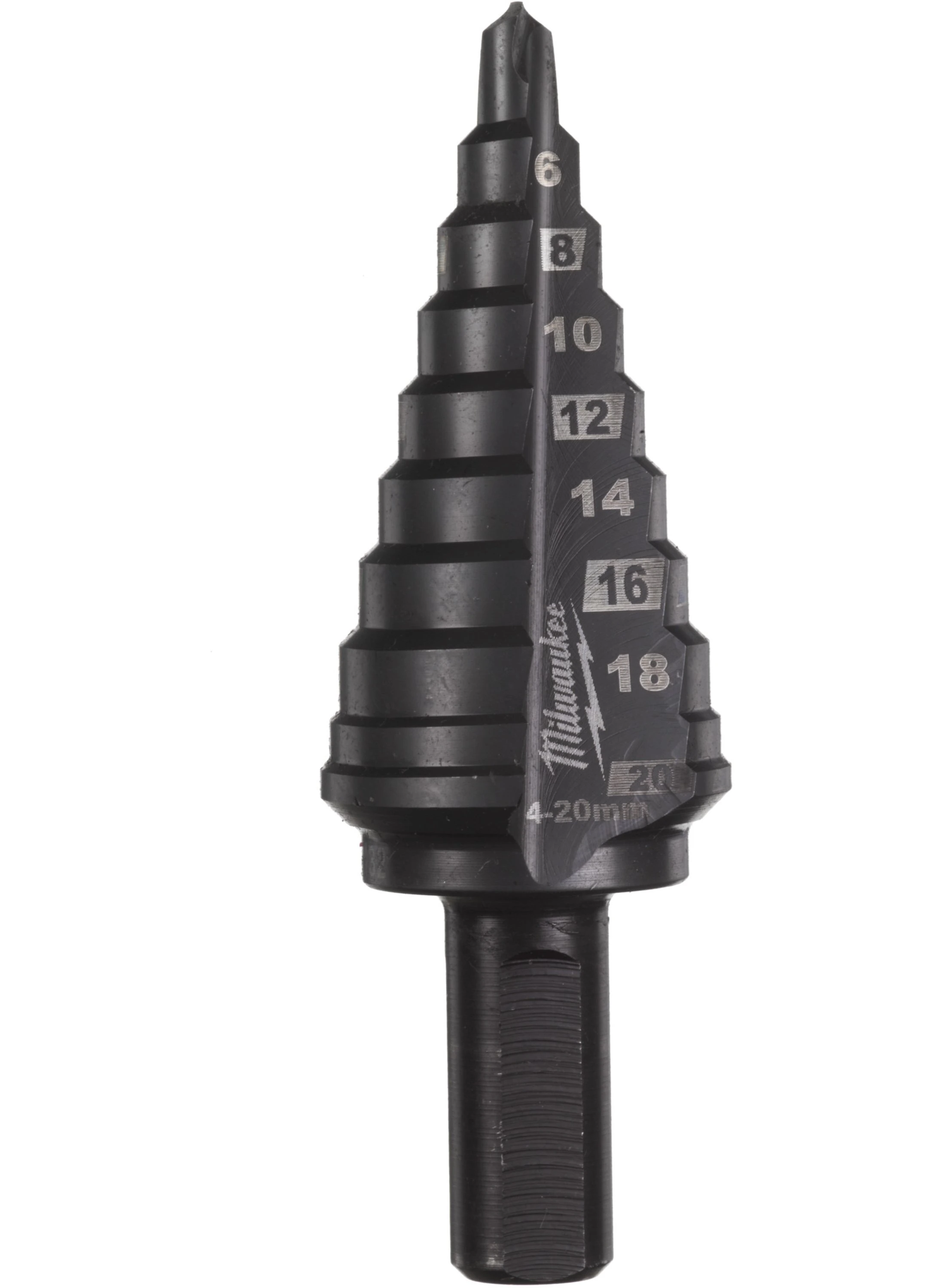 MILWAUKEE ACC Сверло ступенчатое кобальтовое AlCrN 4-20 мм (10 ступеней) | 48899372