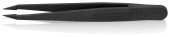 KNIPEX Пинцет для прецизионных работ пластик ESD, black 02 | 92 09 02 ESD