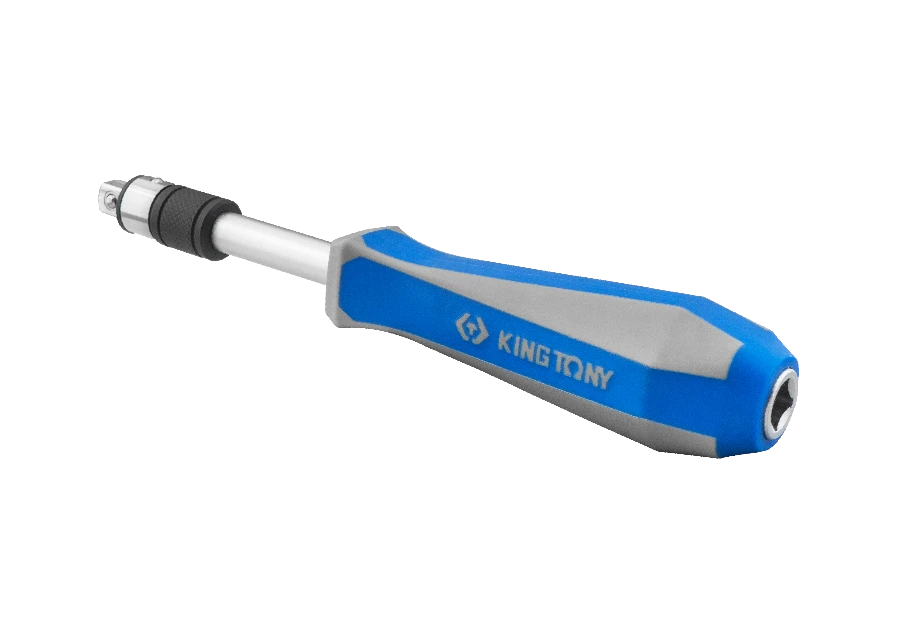 KING TONY Отвертка - вороток 1/4" c фиксатором | 2176DF