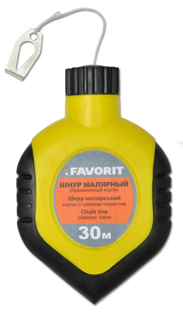 04-333 Шнур малярський 30 м, гумований корпус | Favorit